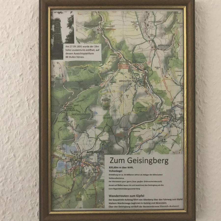 Ferienwohnung Uhlig Altenberg Buitenkant foto